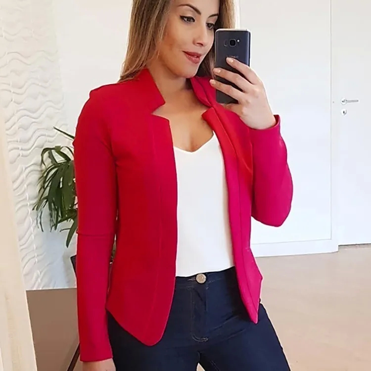 young women clothing stores "Chic Boho Women's Solid Color Patchwork Blazer – Non-Toxic Elegant Coat Fashion women's clothing zippay Must-Have" women's clothing near me open now
