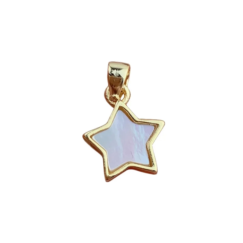 zirconia beads for jewelry making "Wholesale Bohemian Shell Copper Star Jewelry – opal chips for jewelry making Classic & Playful Accessories for Free-Spirited Style" earring charms for jewelry making