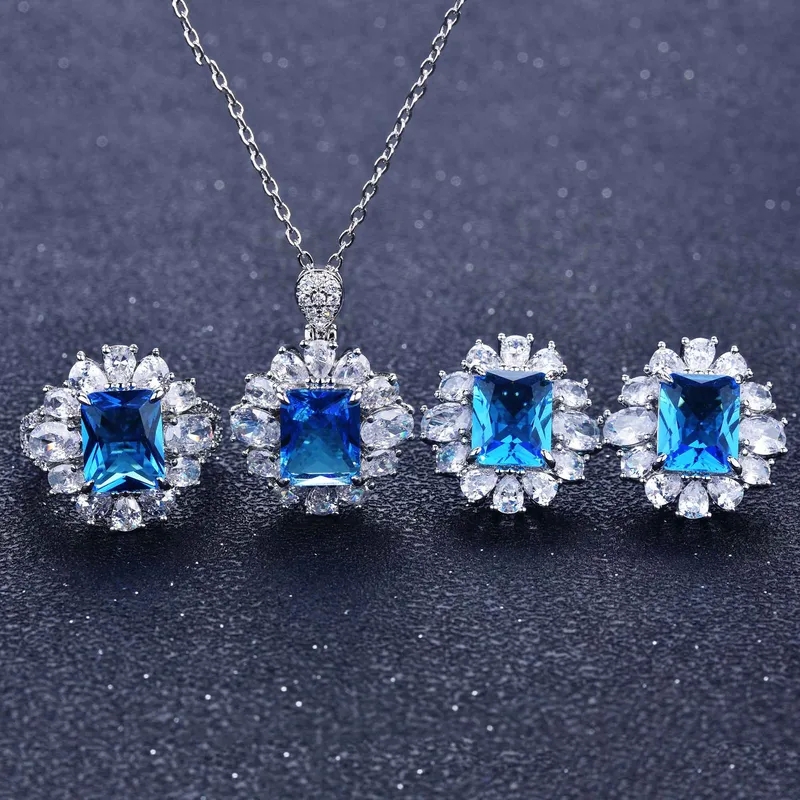 fine jewelry kelowna "Artisanal Luxury Copper Diamond Flower Jewelry Set – Timeless Crystal Gemstone 770 fine jewelry reddit Elegance" zacks fine jewelry ebay