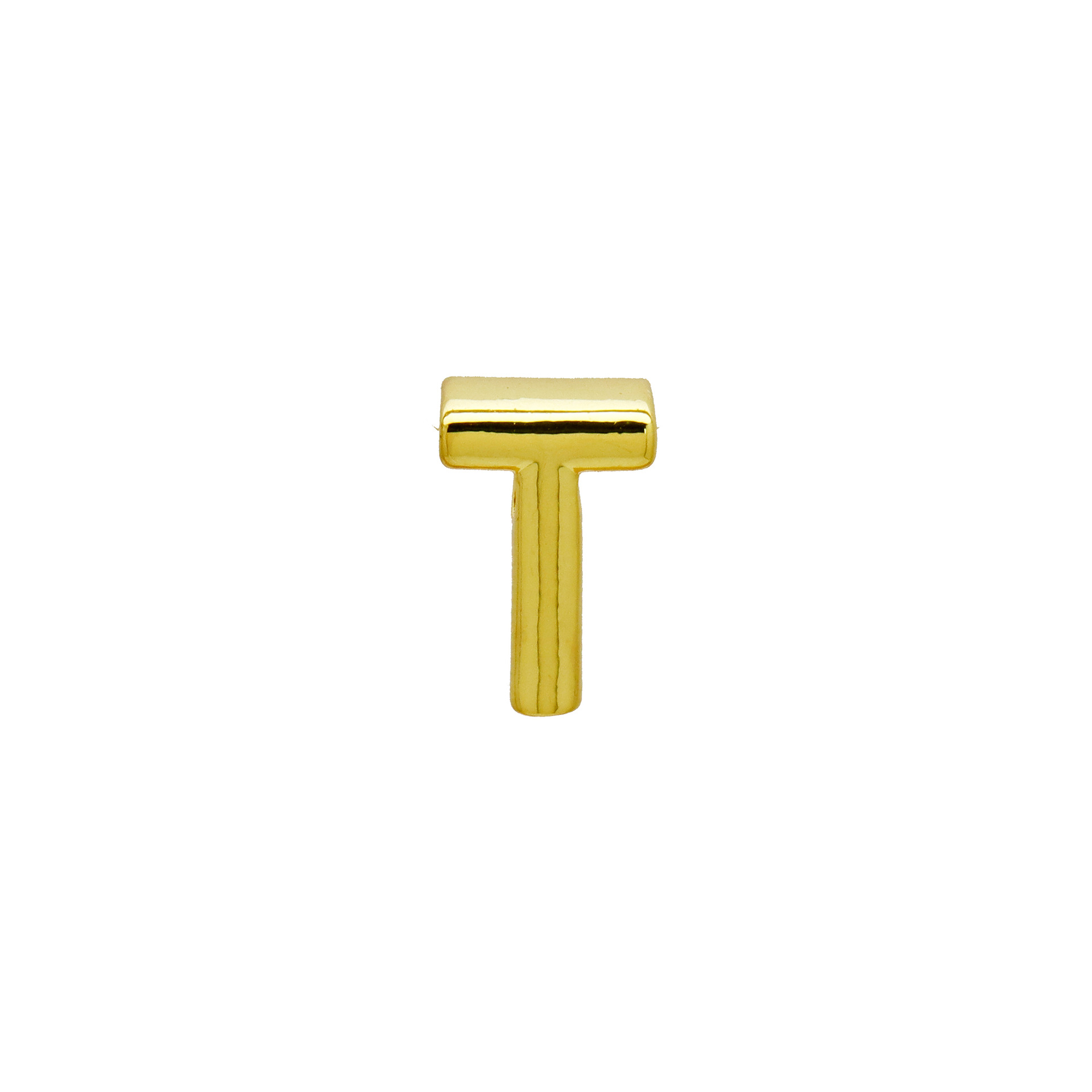 y2k beads for jewelry making Exclusive Sustainable 10*13mm Polished Copper 18K Gold Plated Letter Pendant - Wholesale jewellery making 925 sterling silver 1 Piece earring hooks for jewelry making